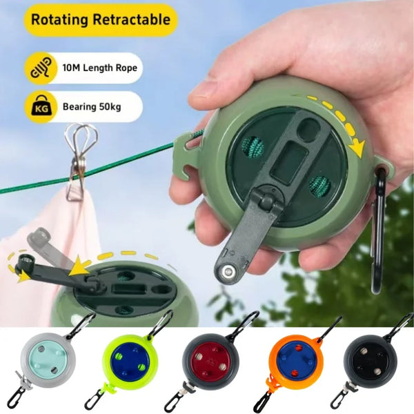 Portable Windproof Clothesline